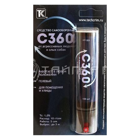 Баллончик самообороны С 360 100 мл