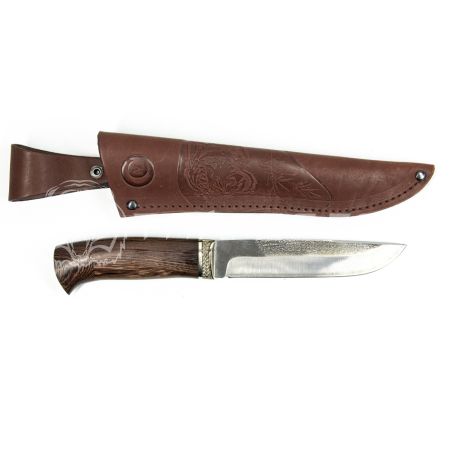 Нож Близнец,кован ст95х18,венге,литье