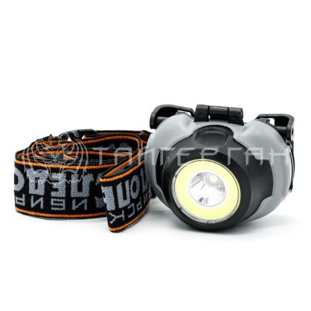 Фонарь налобный "СИБИРСКИЙ СЛЕДОПЫТ-Люмен", 1 LED + 1 COB, 3хААА/240/ PF-PFL-HL33