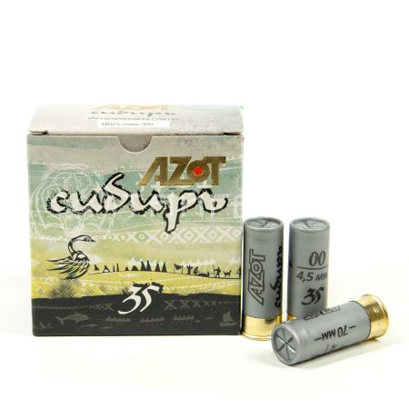 Патрон 12/70 №00 35г Сибирь Азот (25/250)