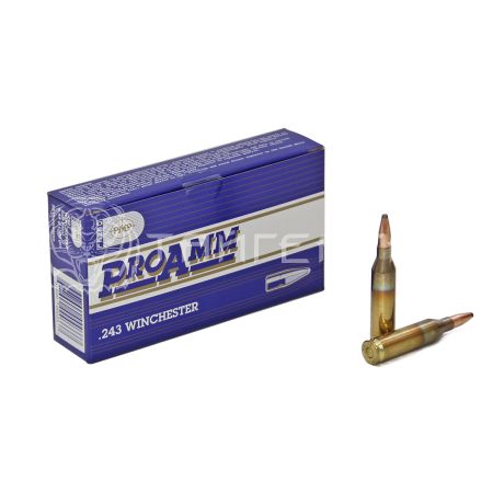 Патрон .243 Win PMP ProAmm SP 6,48г/100гр (20шт)