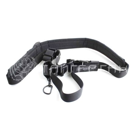 Ремень Оружейный ДОЛГ м3 (черный) охотничий