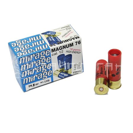 Патрон 12/76 пуля 28,5г Магнум Clever (10/200)