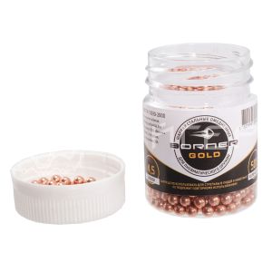 Шарик 4,5мм омедненный Borner Gold (500 шт)