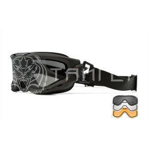 Очки Wiley X Spear Dual Lens 3 линзы прозрачная, дымчато-серая и янтарная