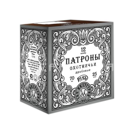 Патрон 12/70 №1 36г Русь СКМ (25/250)