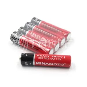 Батарейка MINAMOTO R03 (ААА) MM R03/4SH