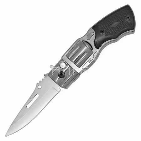 Зажигалка в виде пистолета (с ножом) ZL12