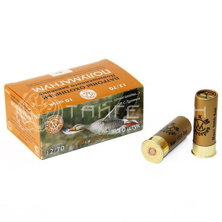 Патрон 12/70 №0 40г Полумагнум СКМ (10/250)