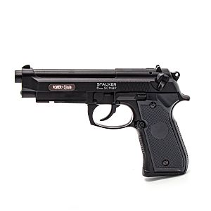 Пистолет газобалон. CO2 Stalker SCM9P к. 6 пластик до 105 м/с