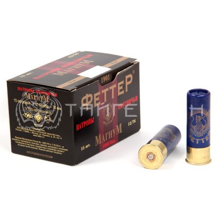 Патрон 12/76 №3 44г Магнум Феттер (15/180)