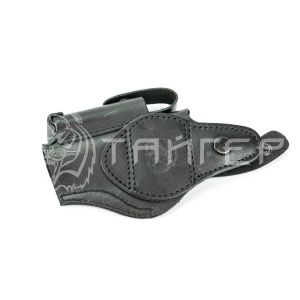 Кобура для ПМ и магазин поясная  ПЛЮС  ( av )