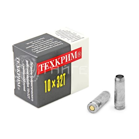 Патрон Техкрим 10х32Т травм. рез. пуля (20шт)