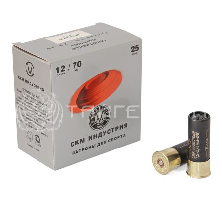 Патрон 12/70 №7,5 24г SKM CRUSHER СКМ (25/250)