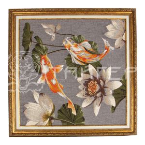 Картины Карпы 45х45 см (57х57 см)