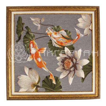 Картины Карпы 45х45 см (57х57 см)
