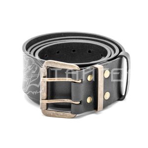 Ремень брючный, SHAMAN, черный, BLACK (130 см, № 3, 50 мм ) S-930-3