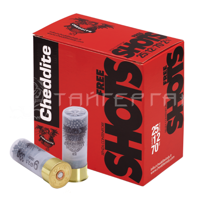Патрон 12/70 №7 33г б/к Free Shots Cheddite (25/250)