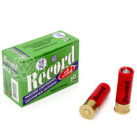 Патрон 12/70 пуля Стрела 33г Рекорд (10/250)