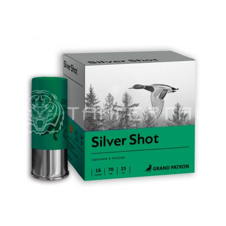 Патрон 16/70 №0000 28г Silver Shot ГП (25/250)