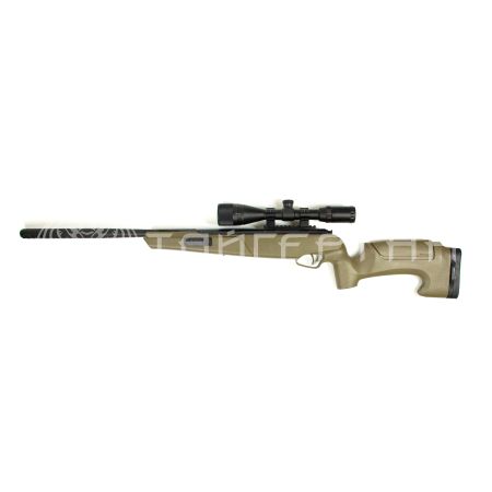 Винтовка пневм. Stoeger Atac T2 Synthetic Green Combo к.4,5 пластик, прицел 3-9х40