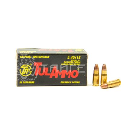 Патрон 5,45х18 ТПЗ FMJ 2,6г/40гр (36/1080шт)