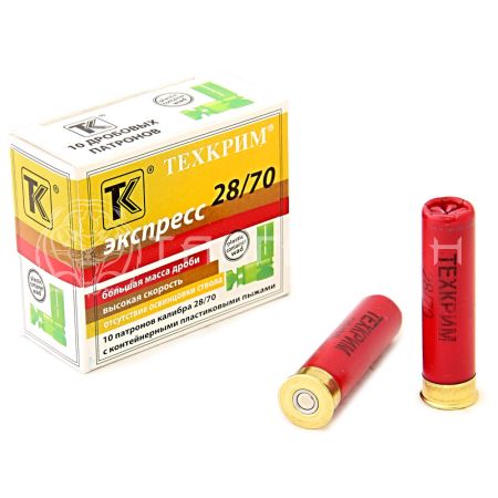 Патрон 28/70 №3 16г Экспресс Техкрим (10)