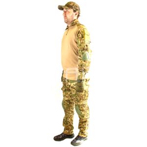 Костюм тактический Rusforce с защитными вставками Мультикам XXXL