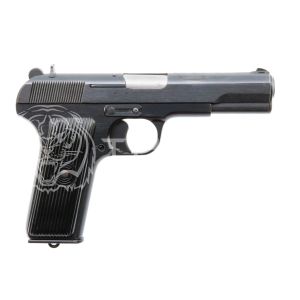 Оружие списанное охолощенное пистолет Тokarev Kurs к.7,62х25 c доп магазином
