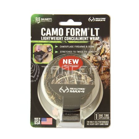 Камуфляжная многоразовая лента McNett REALTREE MAX 4 LT 19320