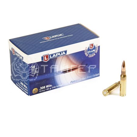 Патрон .308 Win Lapua Scenar HPBT 12,0г/185гр (50шт)