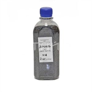 Дробь ГОСТ 7837-76 № 4 (2 кг)
