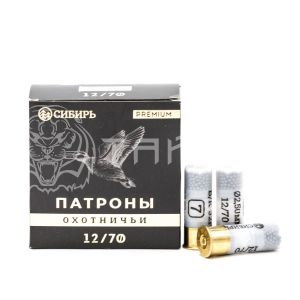 Патрон 12/70 №7 32г б/к Сибирь Премиум (25/250)