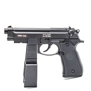 Пистолет газобалон. CO2 Stalker SCM9M к. 6 пластик до 105 м/с