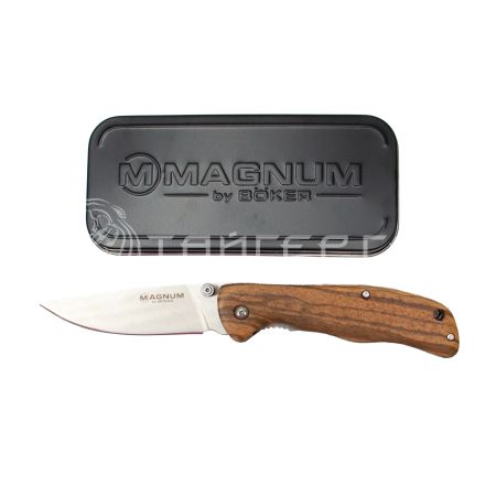 Нож складной Boker BK01EL605 Backpacker сталь 440A, дерев. рук-ть 