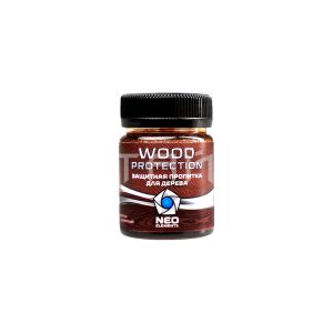 Пропитка для дерева Wood Protection, темно-корич.,50мл