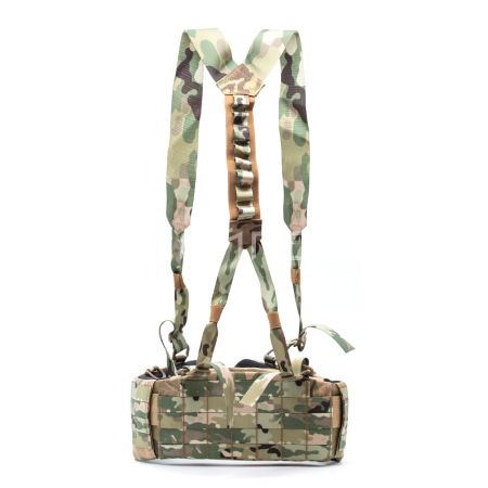 Пояс разгрузочнй с лямками и капами мультикам