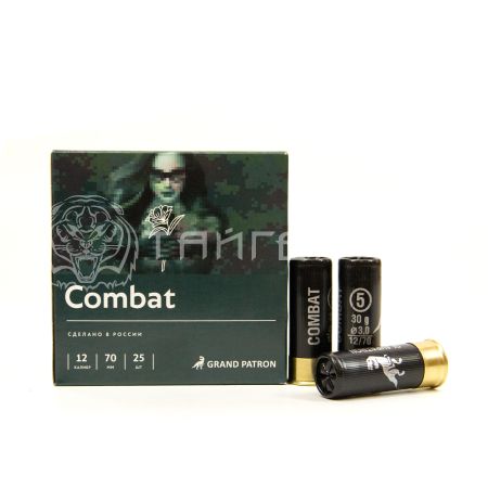 Патрон 12/70 №5 30г Combat ГП (25/250)