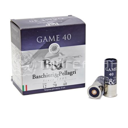 Патрон 12/70 №1 40г B&P ГП (25/250)
