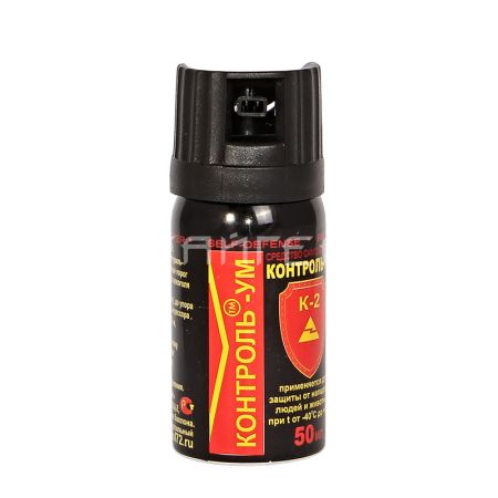 Баллончик самообороны Контроль-УМ 50 мл аэрозольный 