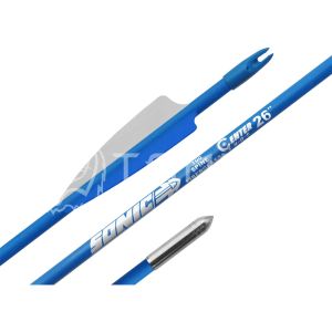 Стрела лучная фибергласс Centershot Sonic 26" оперение Parabolic 3" синяя ARW70FG7026BL