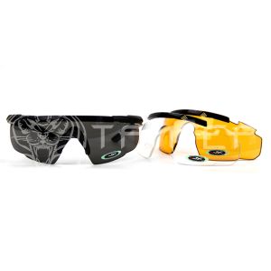 Очки Wiley X Saber Advanced черная оправа, линзы Прозр, янтарная и дымчато-серая