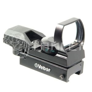 Прицел коллимат. Veber 1*22*33 RG красн/зел. на Weaver