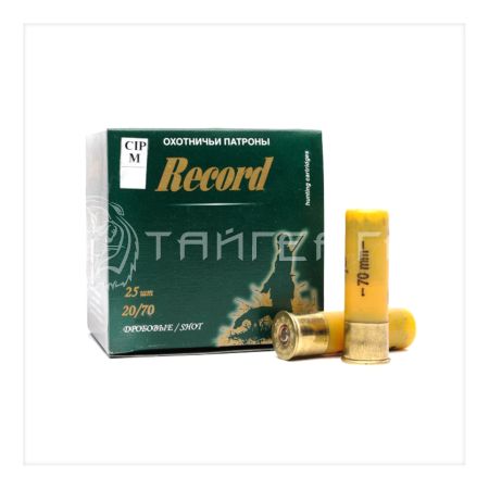 Патрон 20/70 №1 24г Рекорд (25/250)
