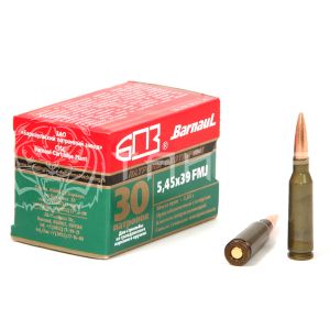 Патрон 5,45х39 БПЗ FMJ 3,85г/60гр об. лак. гильза (30/750шт)