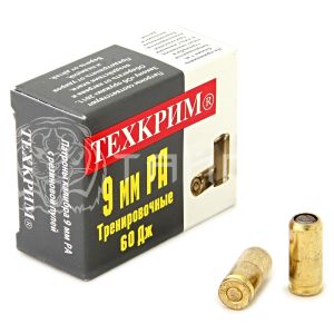 Патрон Техкрим 9 PA травм. рез. пуля Norma (20шт)
