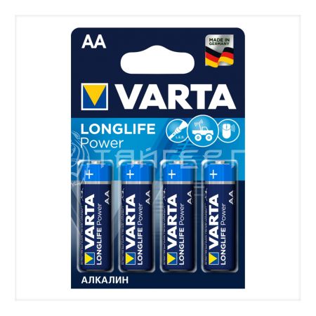 Батарейка VARTA LONGLIFE POWER AA LR 6 бл 4 