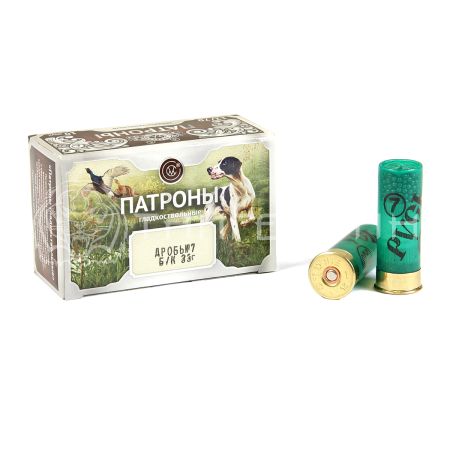 Патрон 12/70 №7 33г б/к Русь СКМ (10/250)