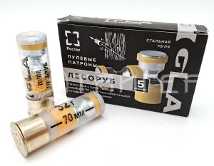 Патрон 12/70 пуля Лесоруб 32г Igla (5/200)