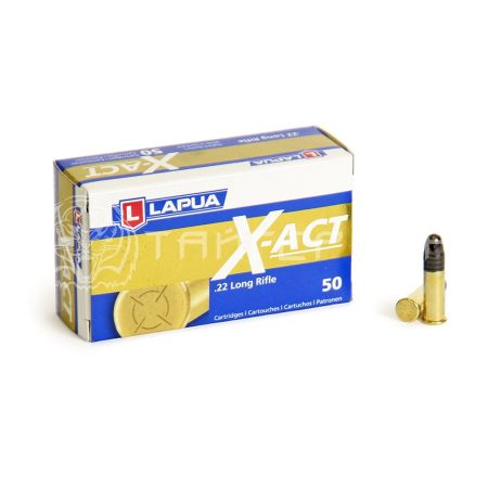 Патрон .22 LR Lapua X-Act 2,59г (50шт)